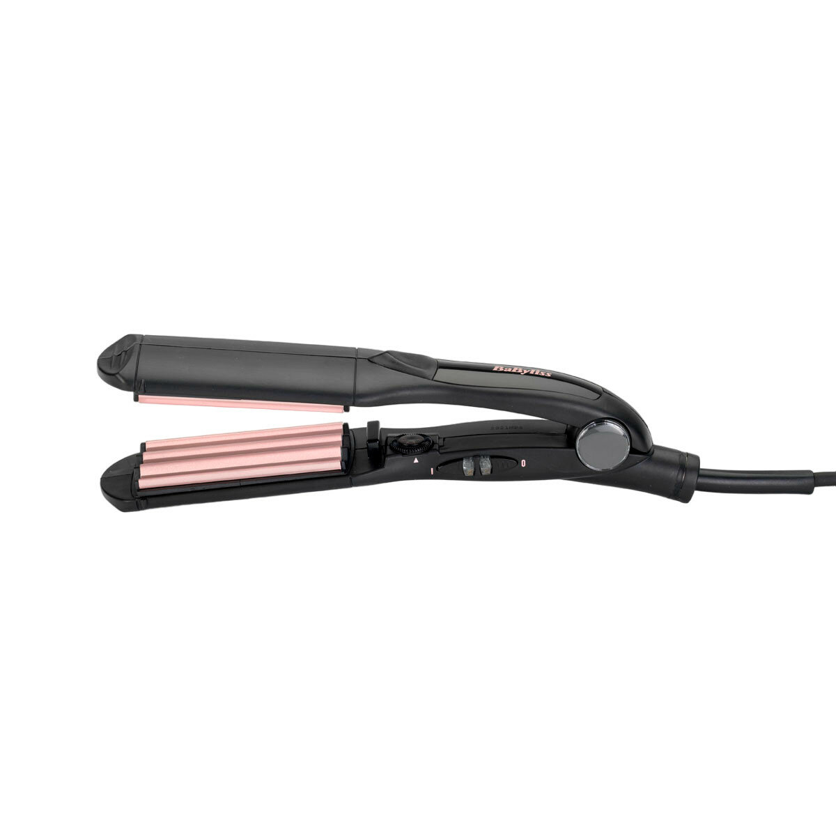 Karbownica Babyliss 2165CE czarna widok na karbownice od boku