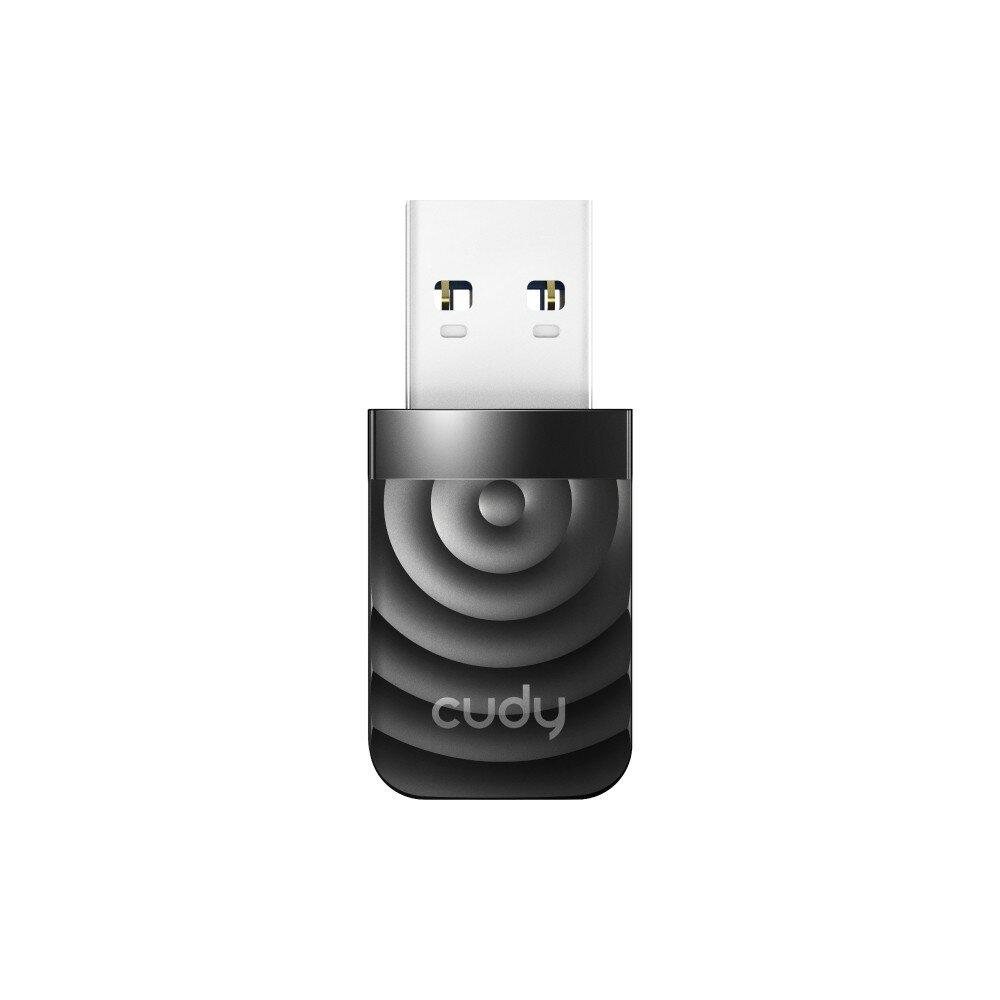 Karta sieciowa Cudy WU1300S USB widok karty od przodu