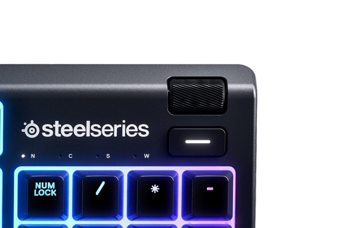 Klawiatura SteelSeries Apex 3 US klawisze multimedialne