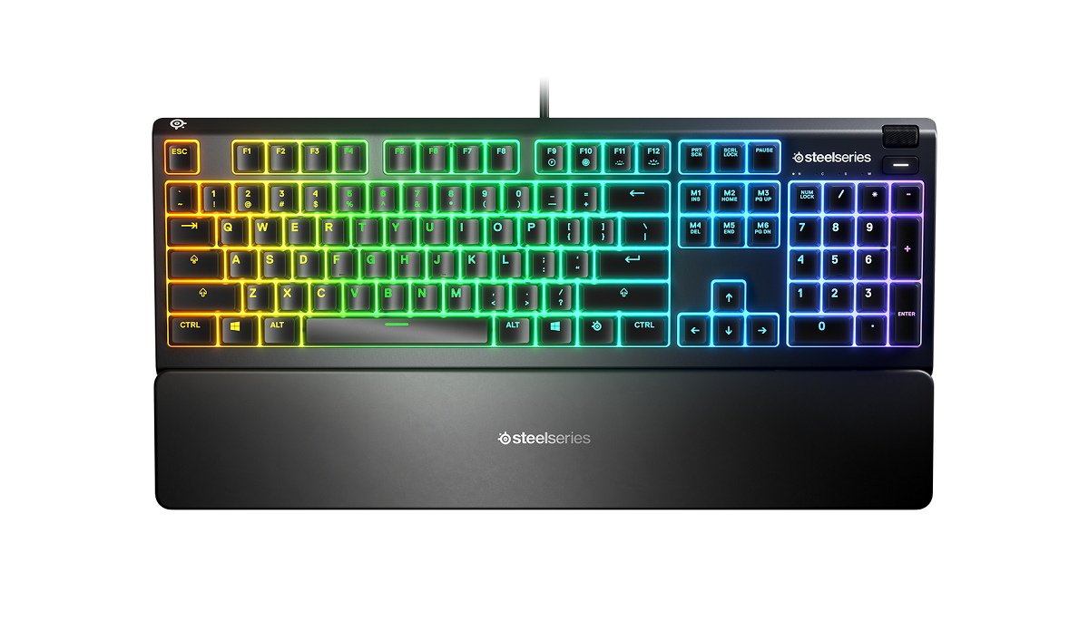 Klawiatura SteelSeries Apex 3 US podświetlenie RGB