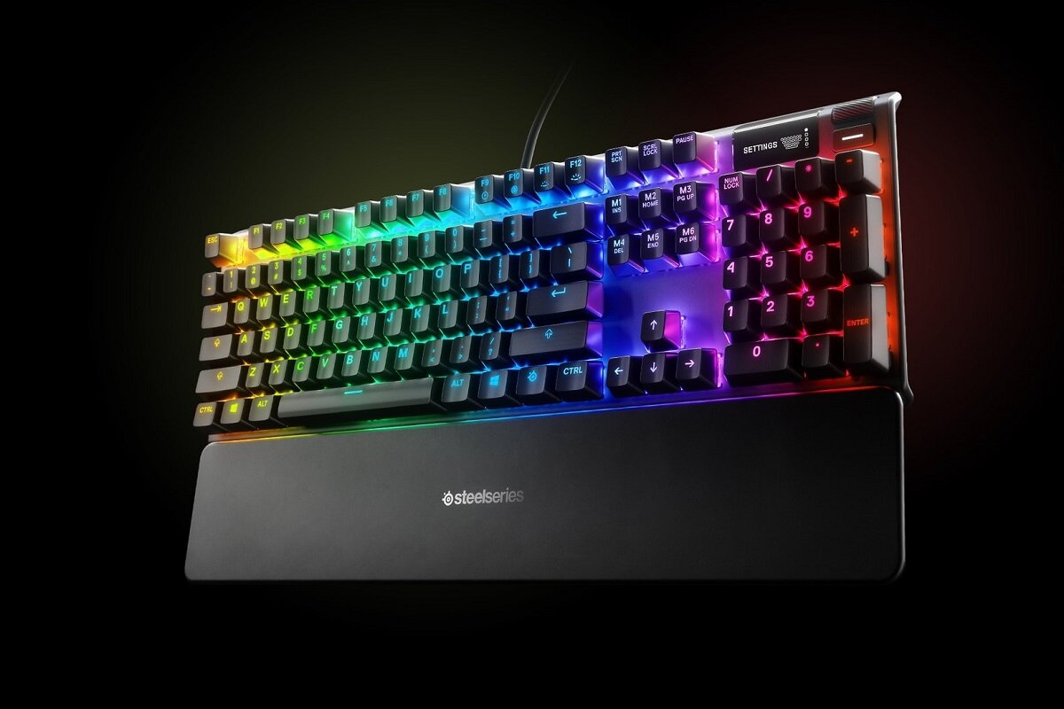 Klawiatura SteelSeries Apex 7 Switch US OLED podświetlenie RGB