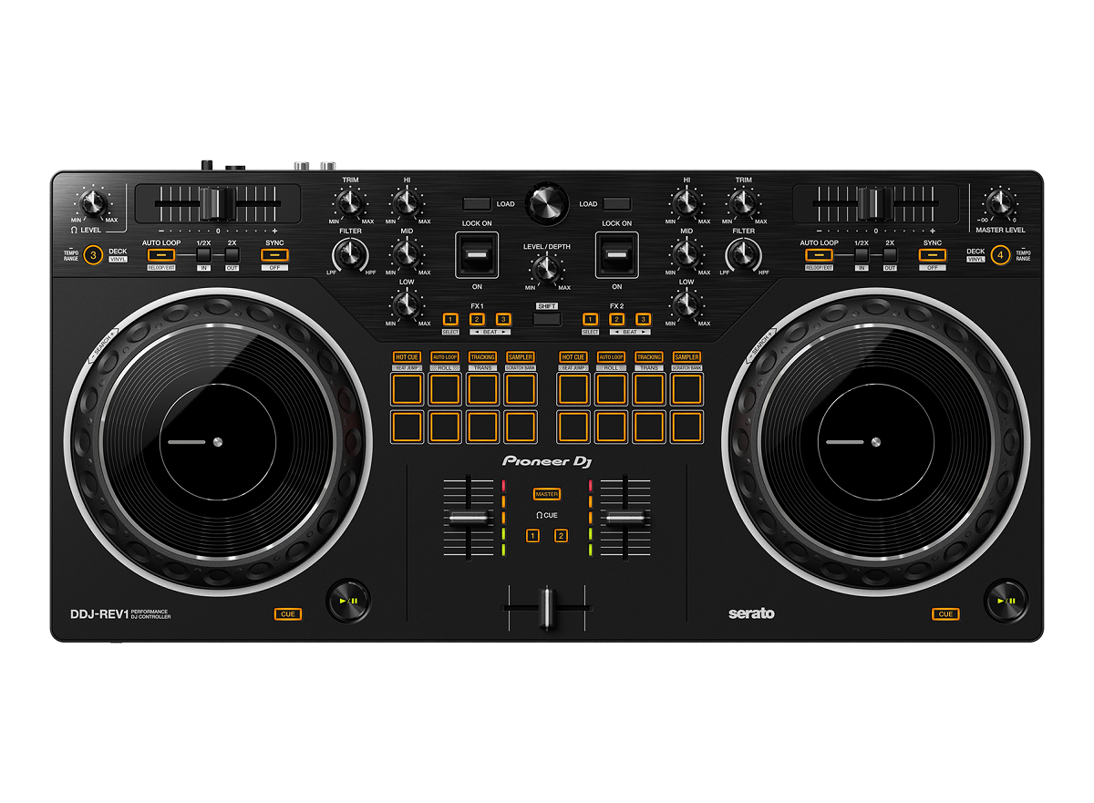 Kontroler Pioneer DDJ-REV1 widok od góry