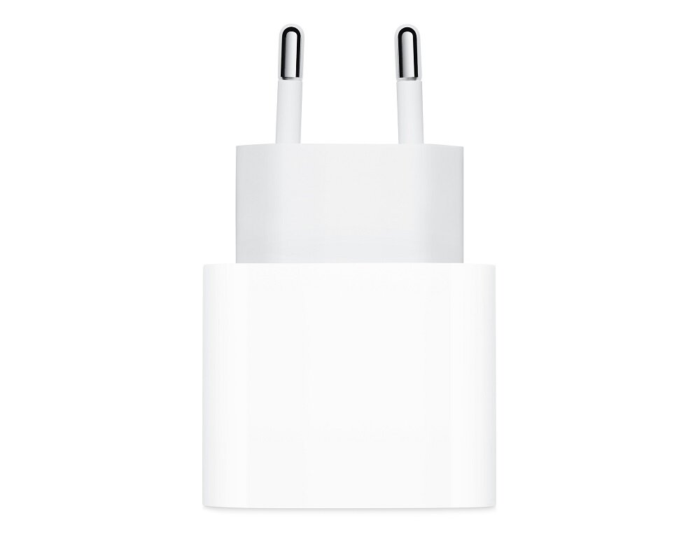 Ładowarka Apple MUVV3ZM/A 20 W USB-C od frontu