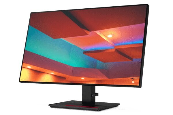 Monitor Lenovo ThinkVision P27h-20 61E9GAT6EU od prawej strony