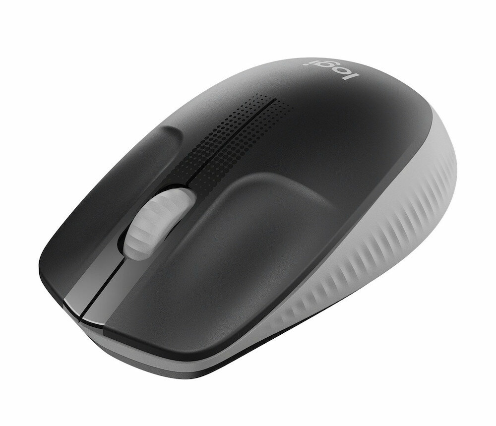 Mysz Logitech M190 szara perspektywa