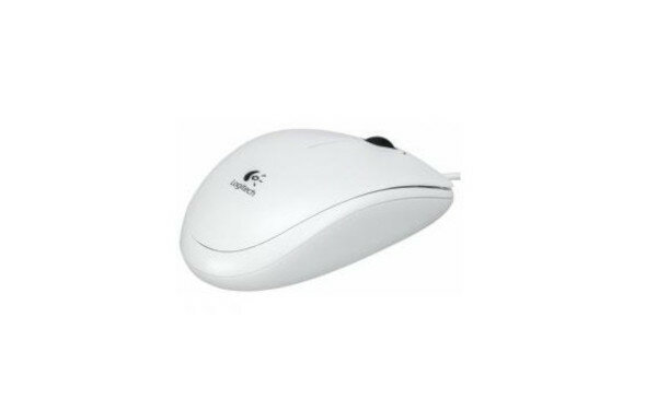 Mysz Logitech B100 przewodowa bokiem