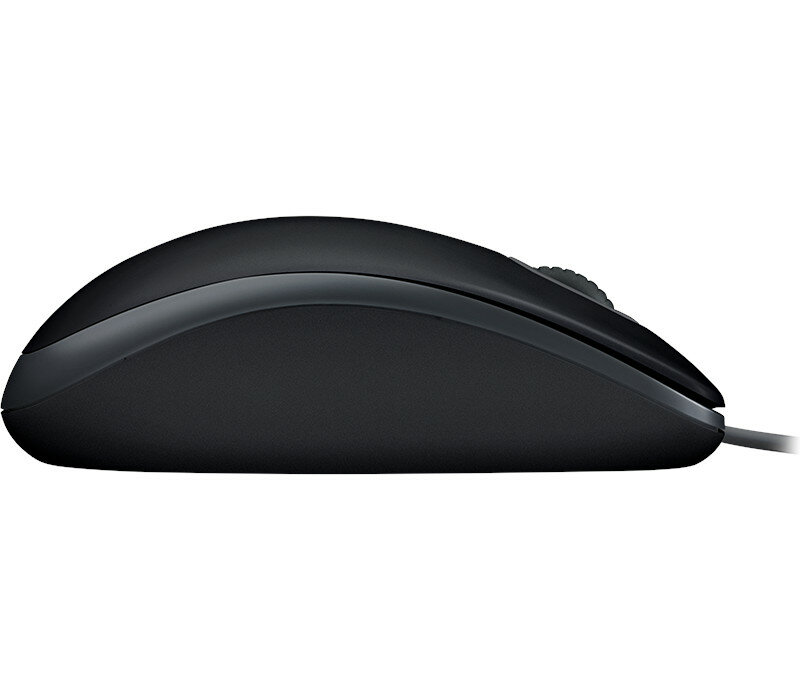 Mysz Logitech B110 Silent czarna bokiem