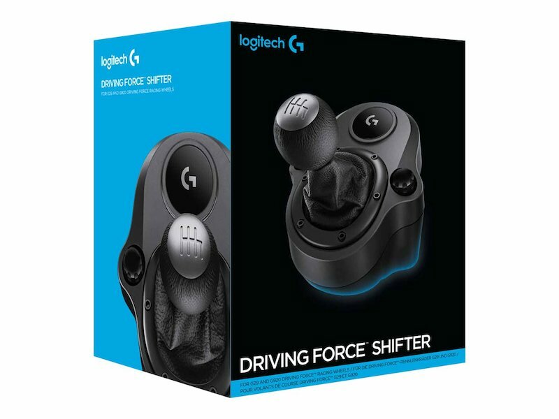 Drążek zmiany biegów Logitech Driving Force Shifter Gear przewodowy opakowanie 