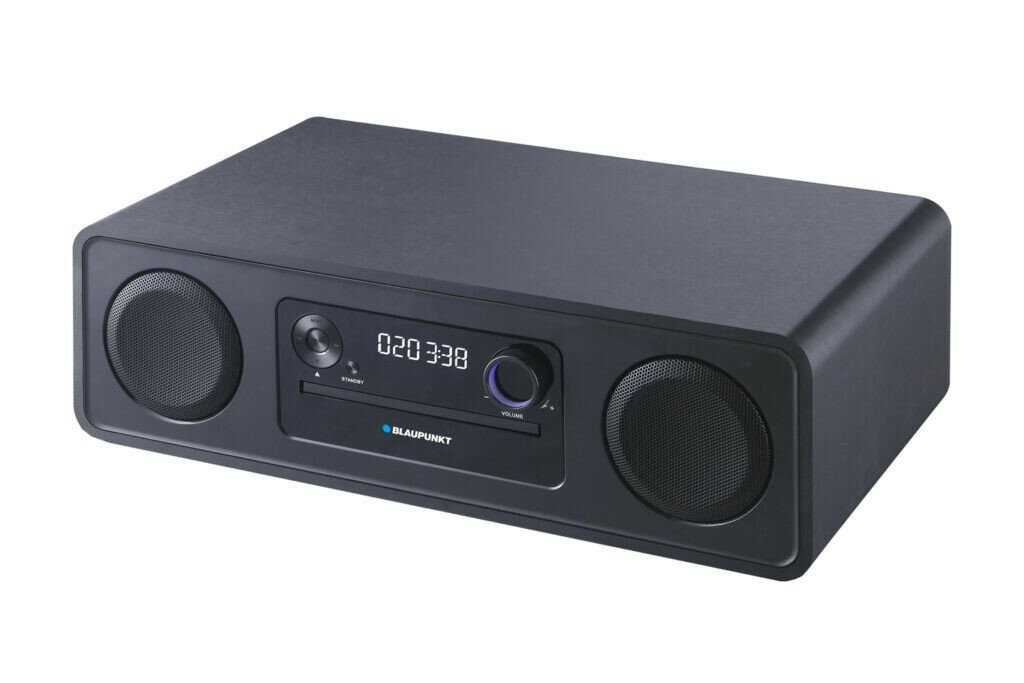 Mikrowieża Blaupunkt MS20BK CD/USB bluetooth pokazany głośnik