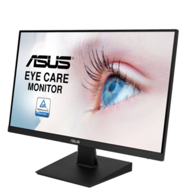 Monitor Asus VA247HE na białym tle