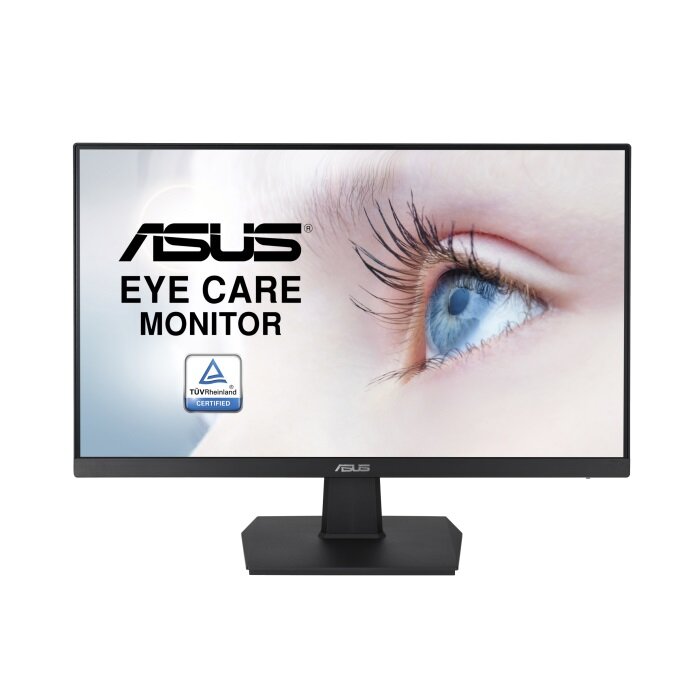 Monitor ASUS VA247HE na białym tle