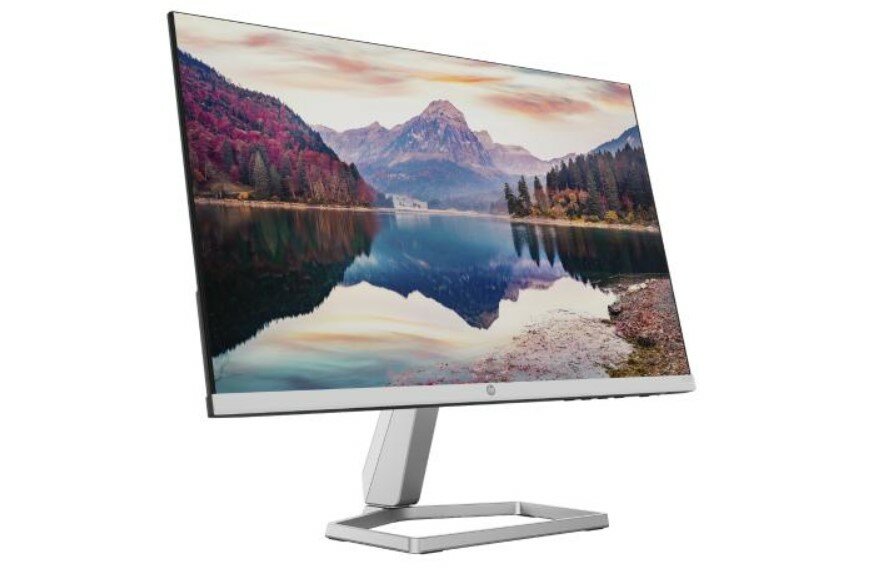 Monitor HP M22f (2D9J9E9) widok prawy skos