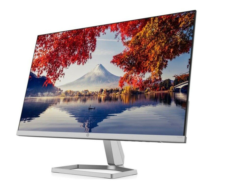 Monitor HP M24f (2D9K0E9) widok lewy skos