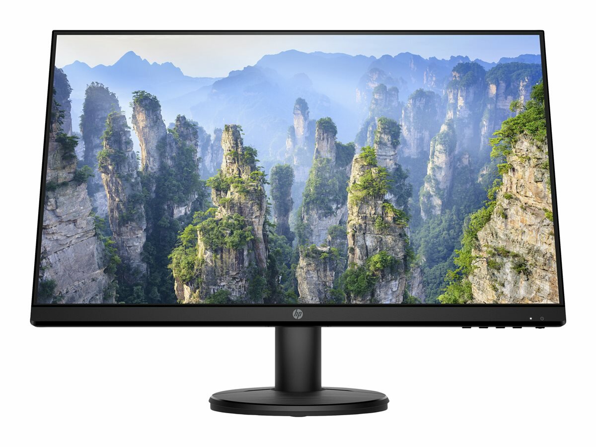 Monitor HP V24i monitor przodem