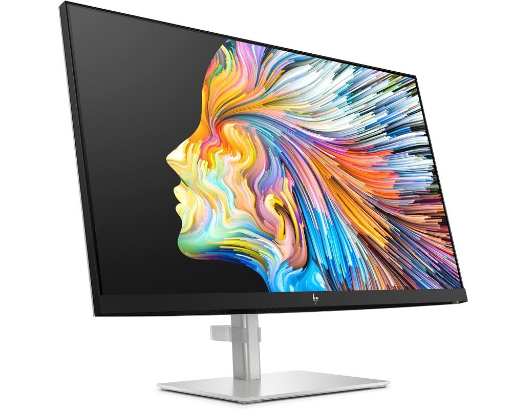 Monitor HP U28 1Z980AA pod skosem w prawo