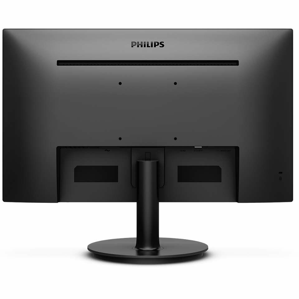 Monitor Philips 221V8/00 Full HD z tyłu