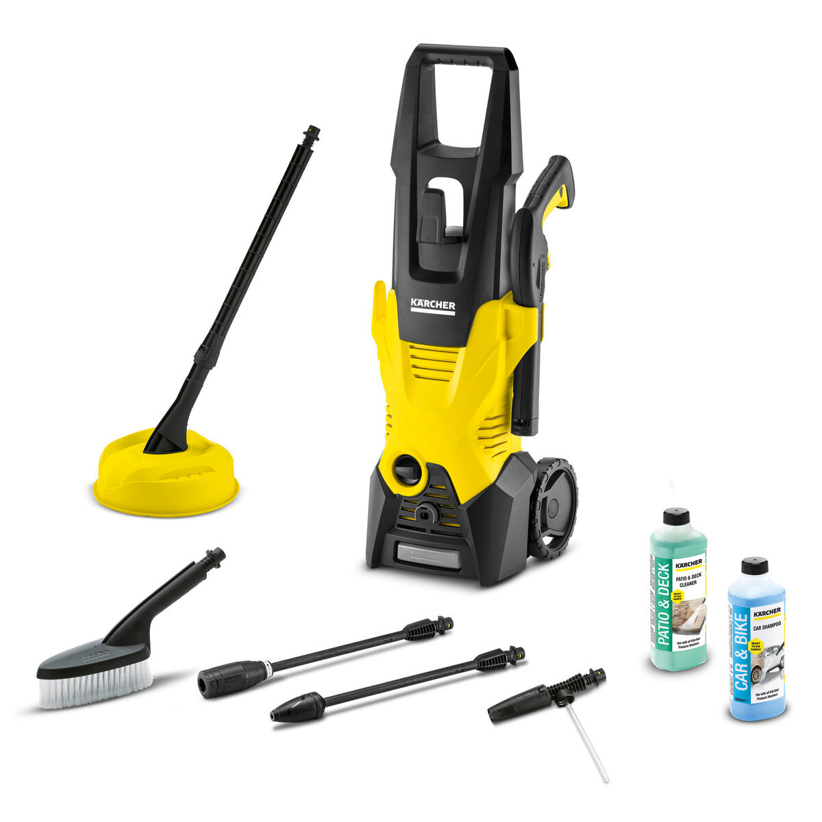 Myjka ciśnieniowa KARCHER K 3 Car & Home + T150 cały zestaw