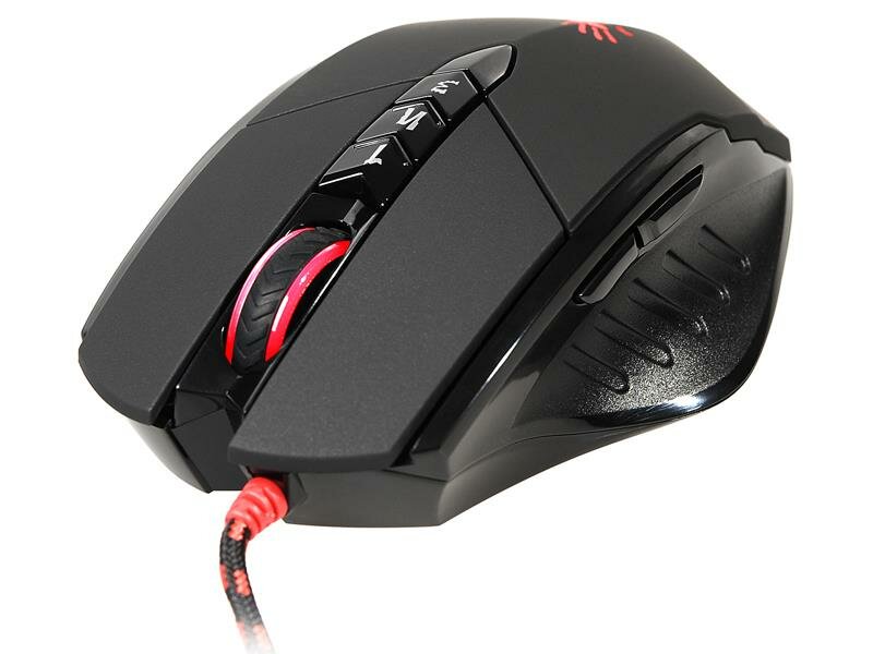 Mysz A4 Tech Bloody V7m USB widoczna frontem