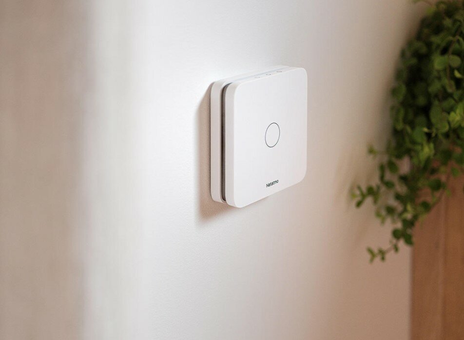 Inteligentny czujnik tlenku węgla Netatmo SMART CARBON MONOXIDE ALARM styl i desogn