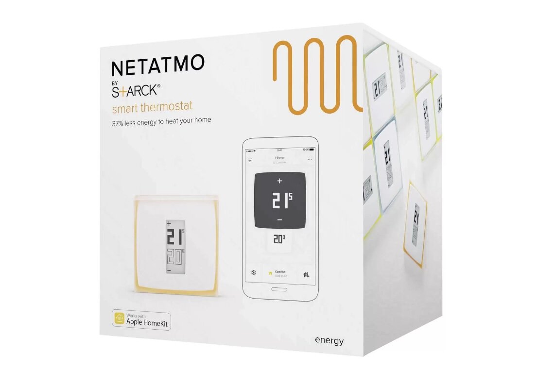 Termostat inteligentny Netatmo NTH01-EN-EU-C Wi-Fi opakowanie