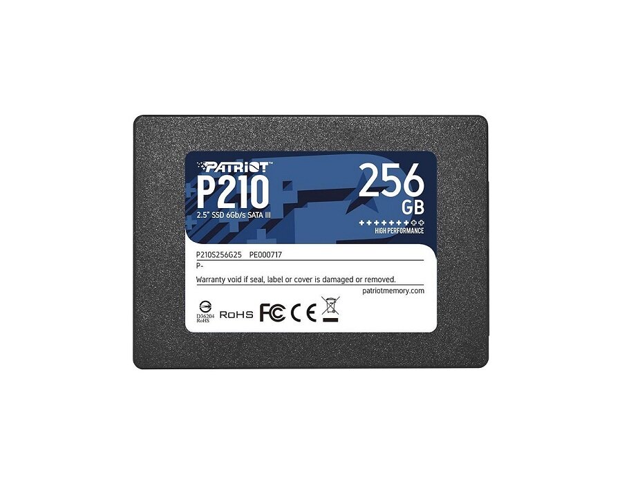 Dysk SSD Patriot P210 256 GB 2.5'' PAPRSS025620 front