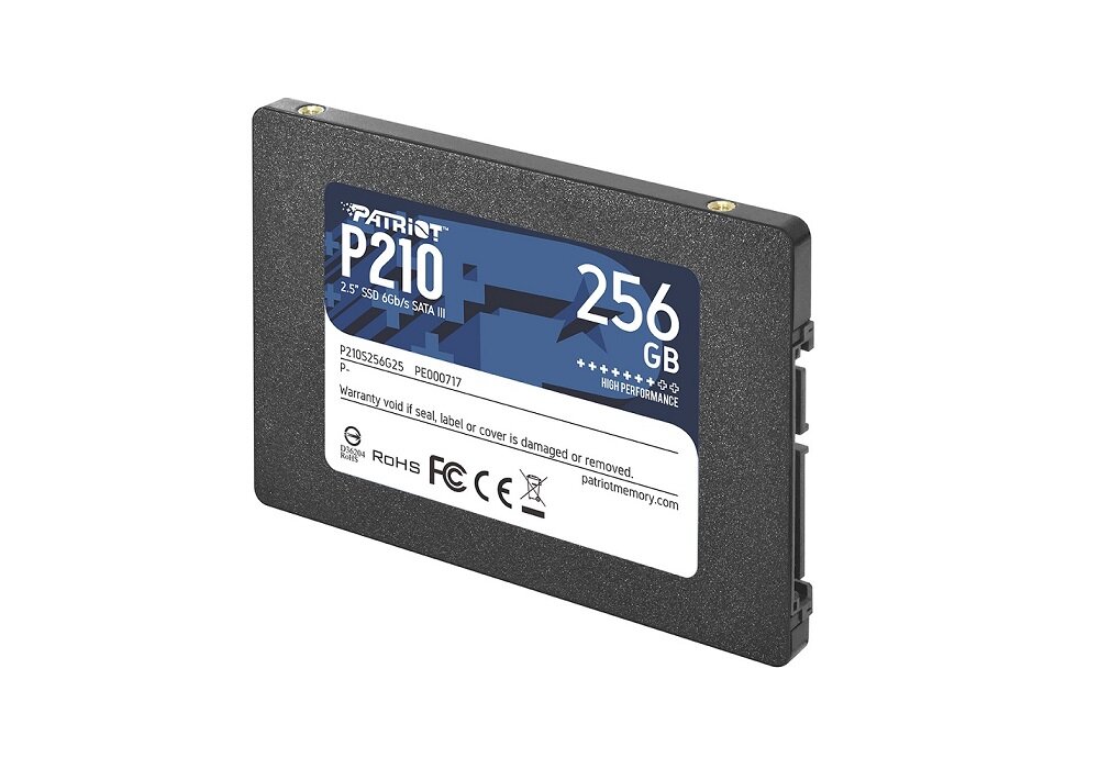 Dysk SSD Patriot P210 256 GB 2.5'' PAPRSS025620 od prawej strony