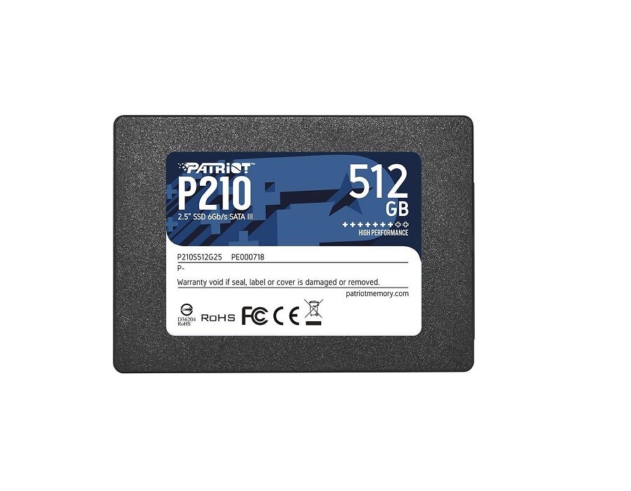 Dysk SSD Patriot P210 512 GB 2.5'' PAPRSS051210 front