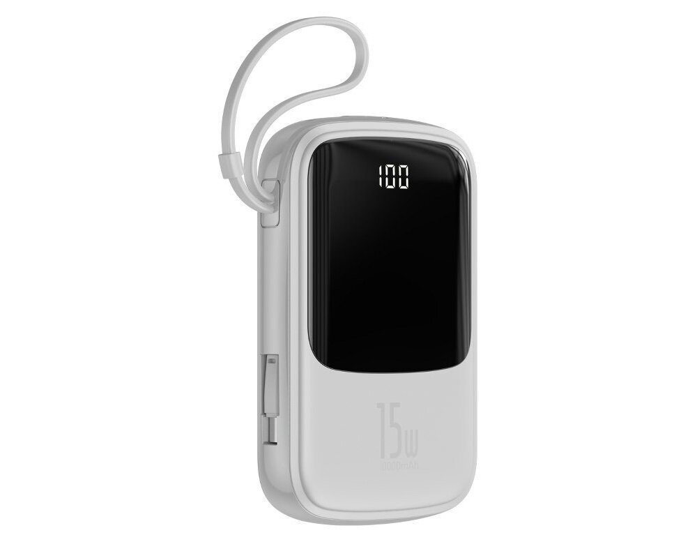 PowerBank Baseus Qpow 10000mAh widok na powerbank pod skosem