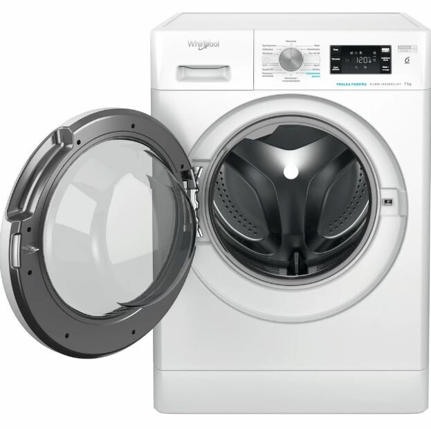 Pralka Whirlpool FFB 7038 W PL pralka z otwartymi drzwiami