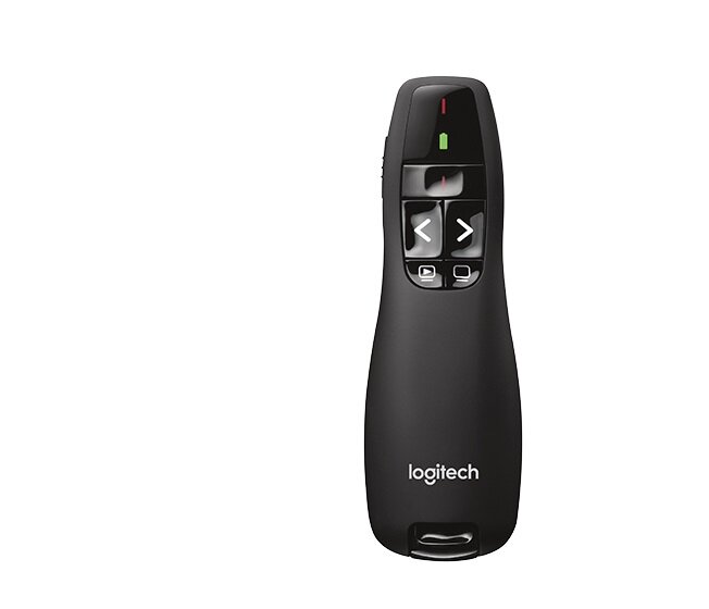 Prezenter bezprzewodowy Logitech R400 910-001356 widok przycisków