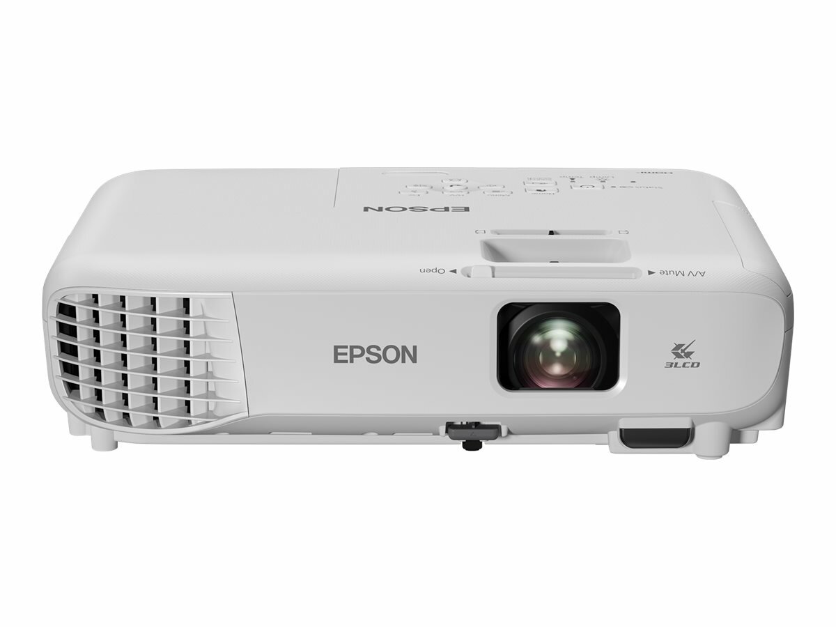 Projektor Epson EB-W06 WXGA widok od przodu