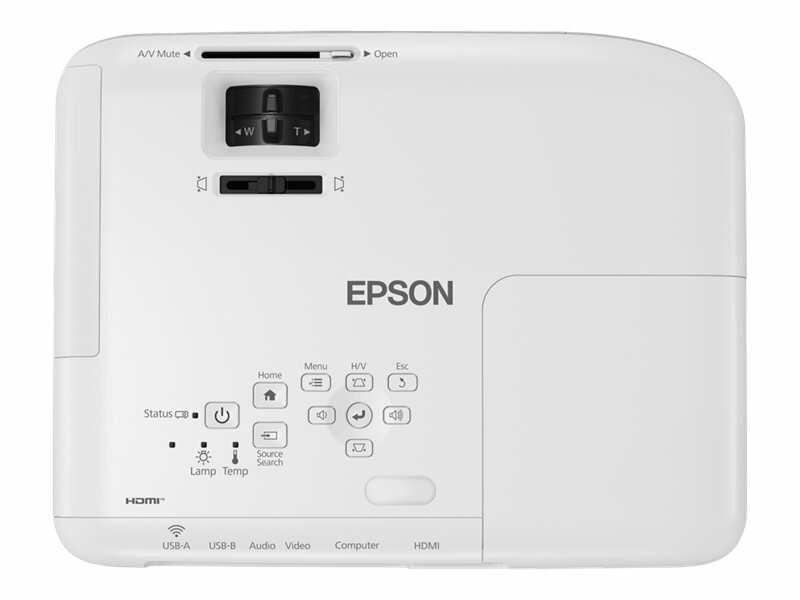 Projektor Epson EB-W06 WXGA widok od góry