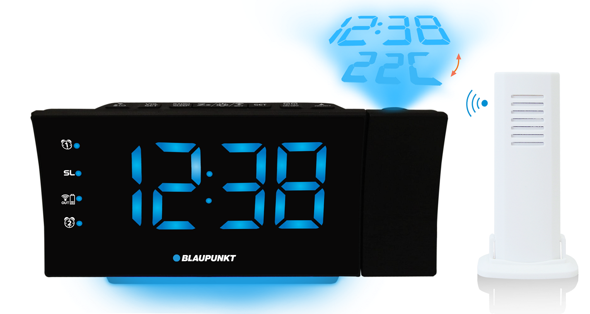 Radio Blaupunkt CRP81USB widok od przodu