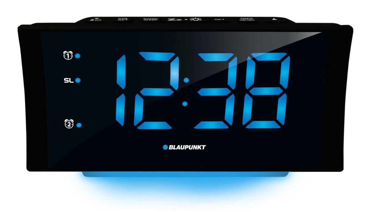 Radiobudzik Blaupunkt CR80USB widok od przodu