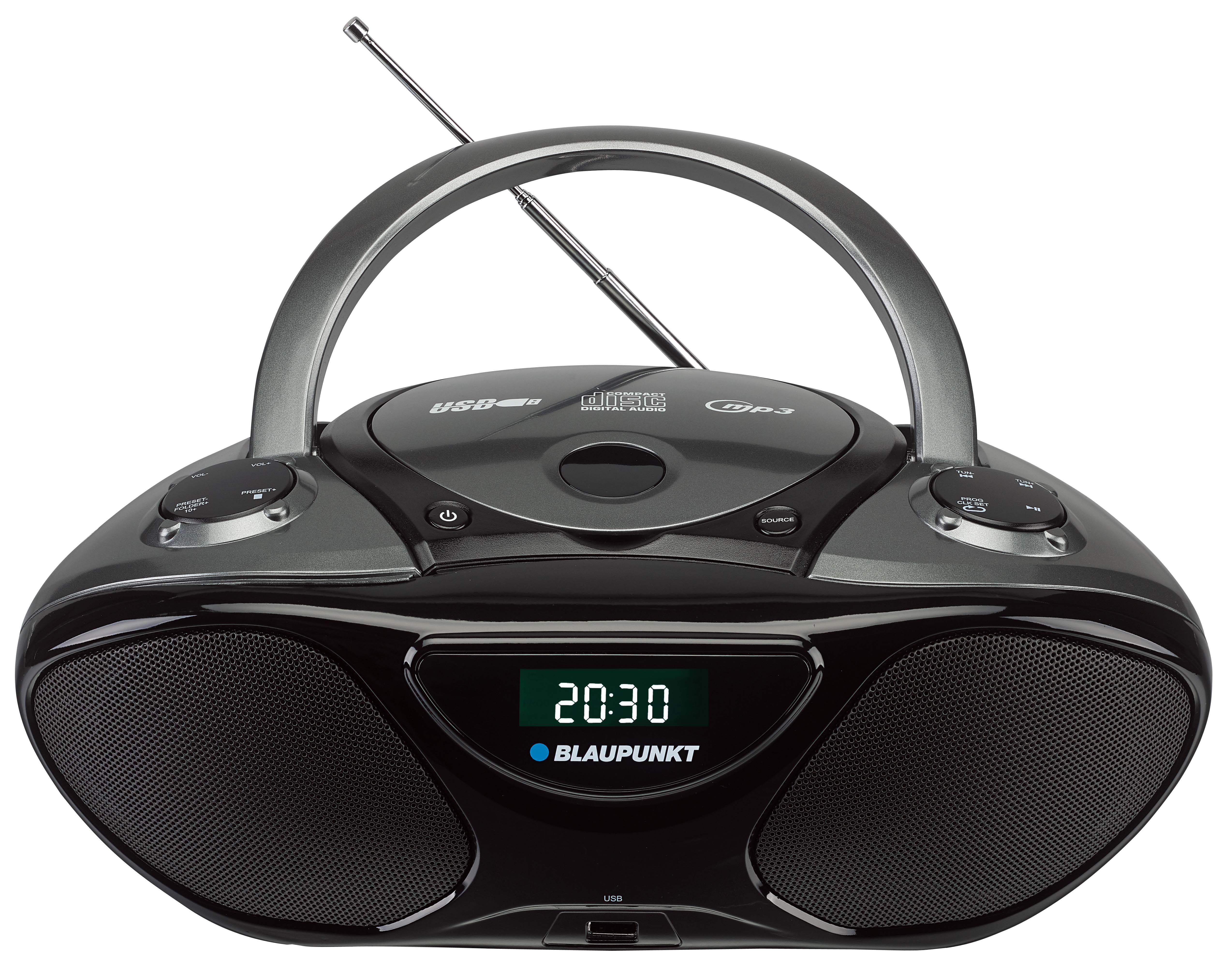 Radioodtwarzacz Blaupunkt BB14BK (CD MP3 USB Black)