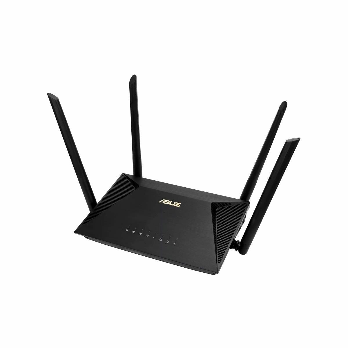 Router Asus RT-AX53U z góry lekko bokiem