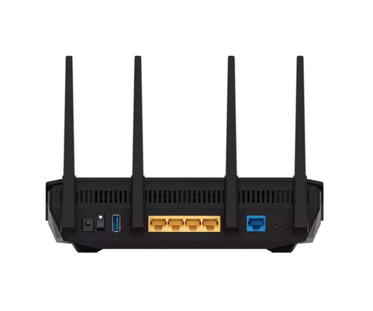 Router Asus RT-AX5400 Wi-Fi 6 widok złącz routera