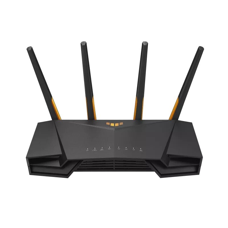 Router Asus TUF-AX4200 Wi-Fi 6 widok routera od przodu