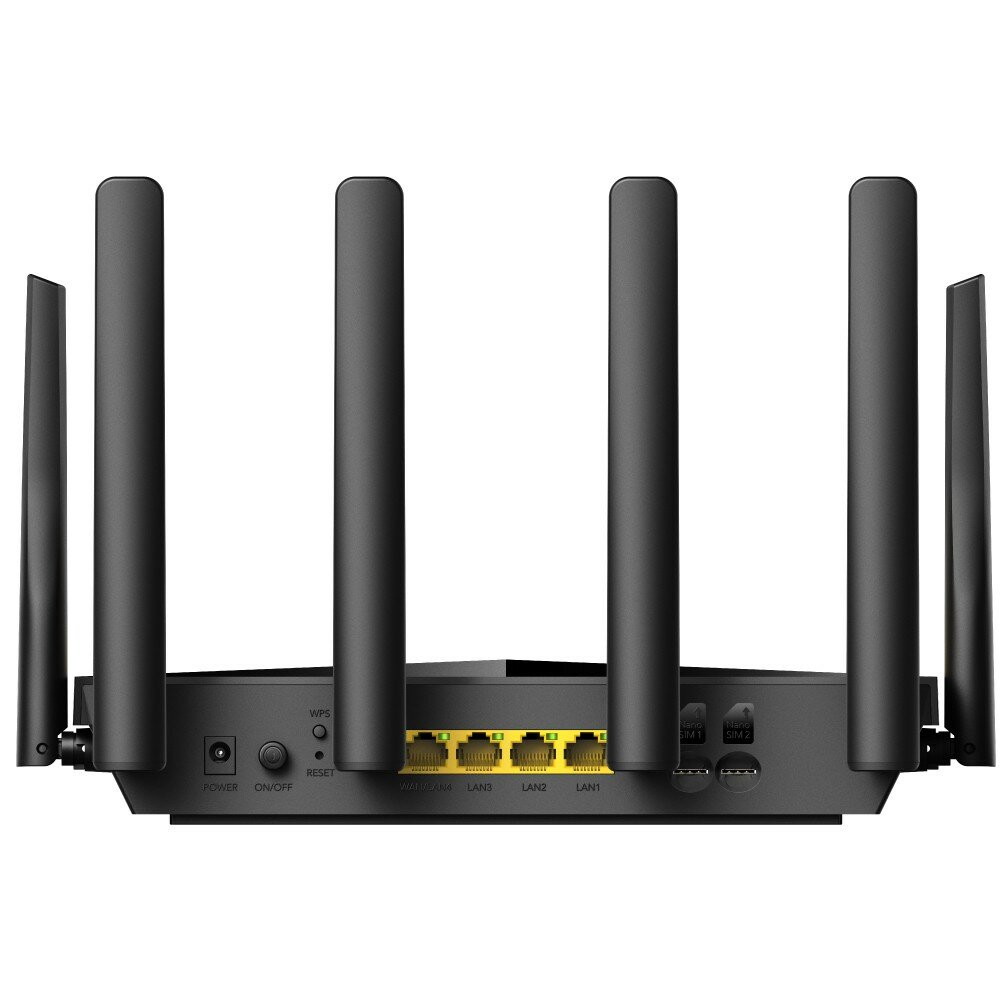 Router Cudy LT12 LTE widok routera od tyłu