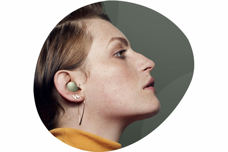 Słuchawki Samsung Galaxy Buds 2 SM-R177 białe stylowa obudowa słuchawek