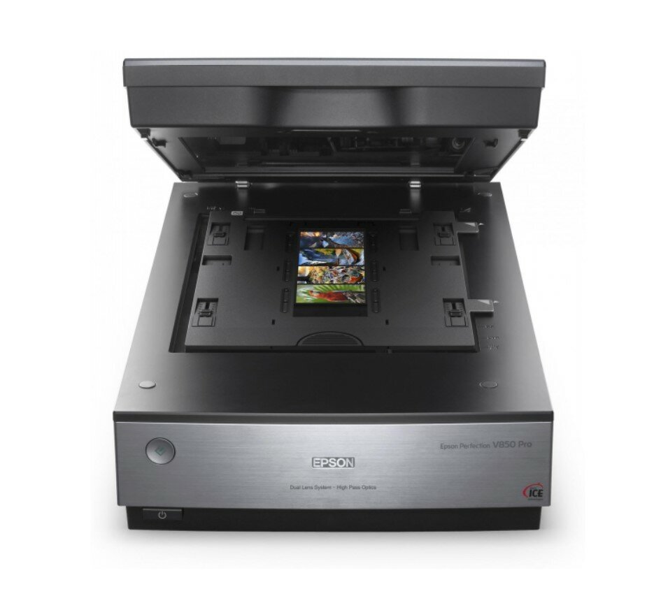 Skaner Epson Perfection V850 Pro otwarty skaner