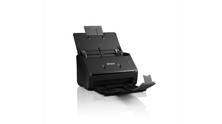 Skaner Epson WorkForce ES-500WII A4 widok skanera pod skosem w prawą stronę