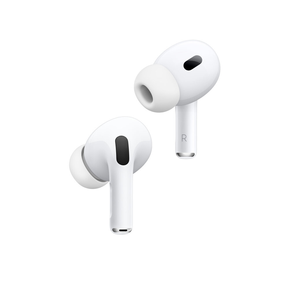 Słuchawki Apple AirPods Pro (2 generacji) z etui MagSafe (USB‑C) widok od boku