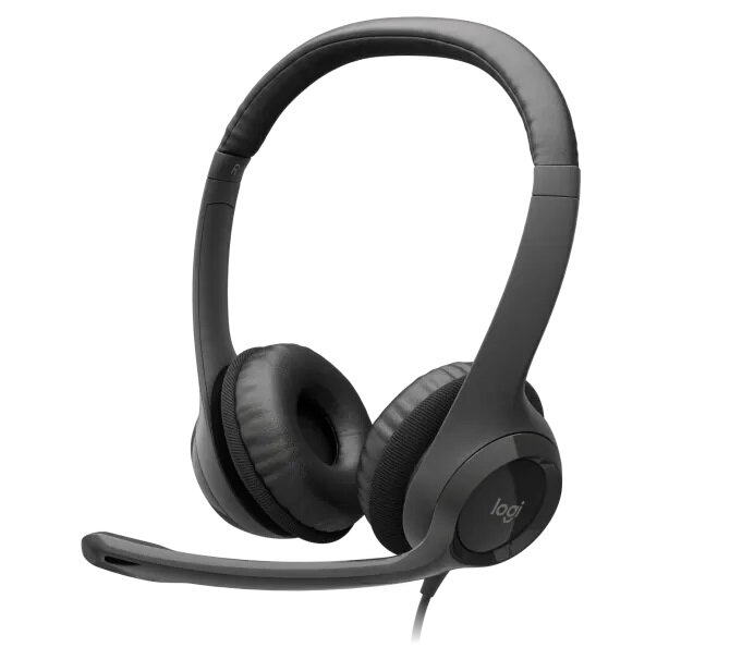 Słuchawki Logitech H390 981-000406 pod skosem w lewo