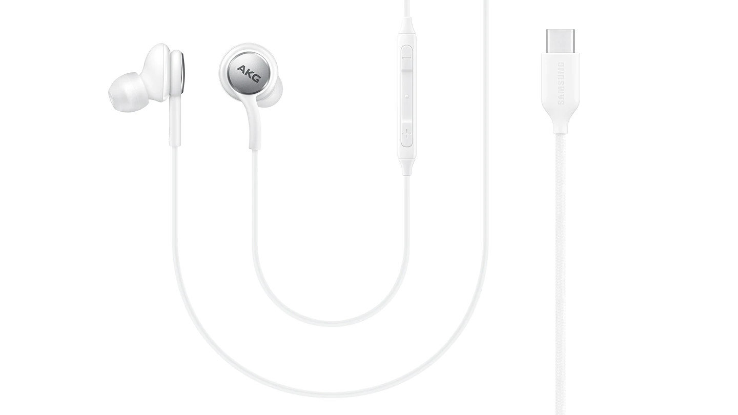 Słuchawki Samsung by AKG ze złączem USB-C biały EO-IC100BWEGEU