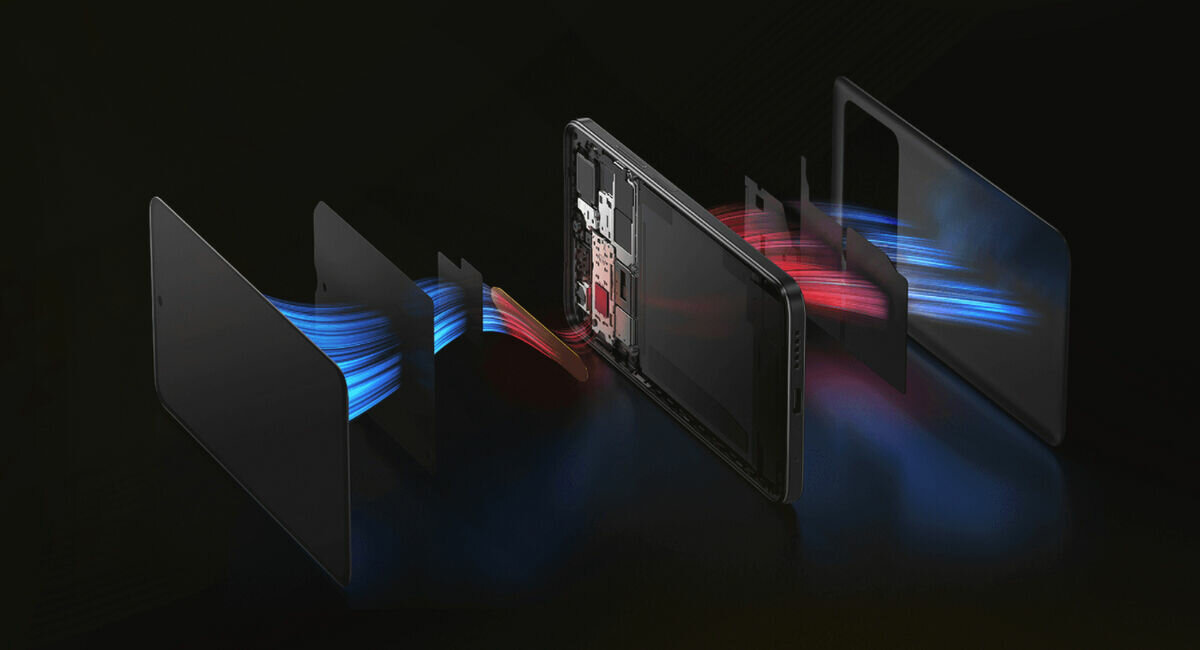 Smartfon Xiaomi POCO M4 Pro przekrój urządzenia