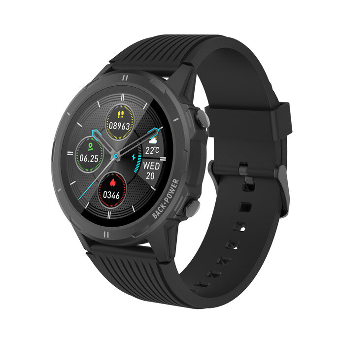 Smartwatch Denver SW-351 czarny widok pod skosem