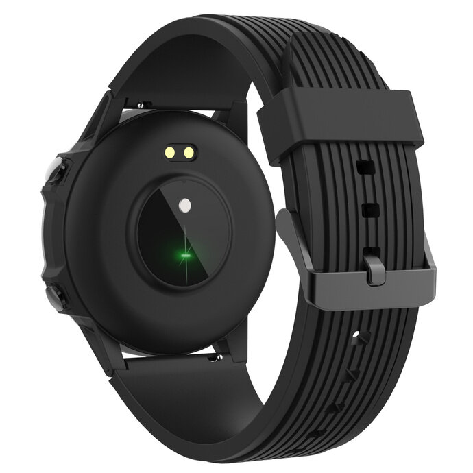 Smartwatch Denver SW-351 czarny widok od tyłu pod skosem