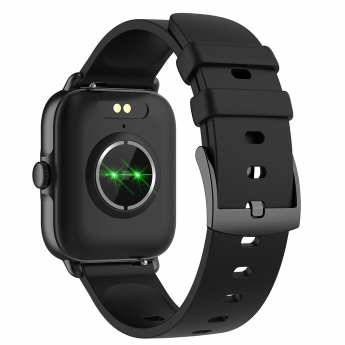 Smartwatch Denver SWC-363 czarny widok pod skosem od tyłu