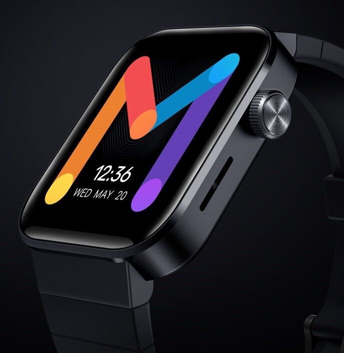 Smartwatch Mibro T1 czarny wyświetlacz